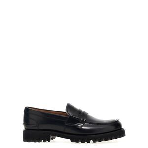 Church's Black Cowhide Slip-On Women's Loafers